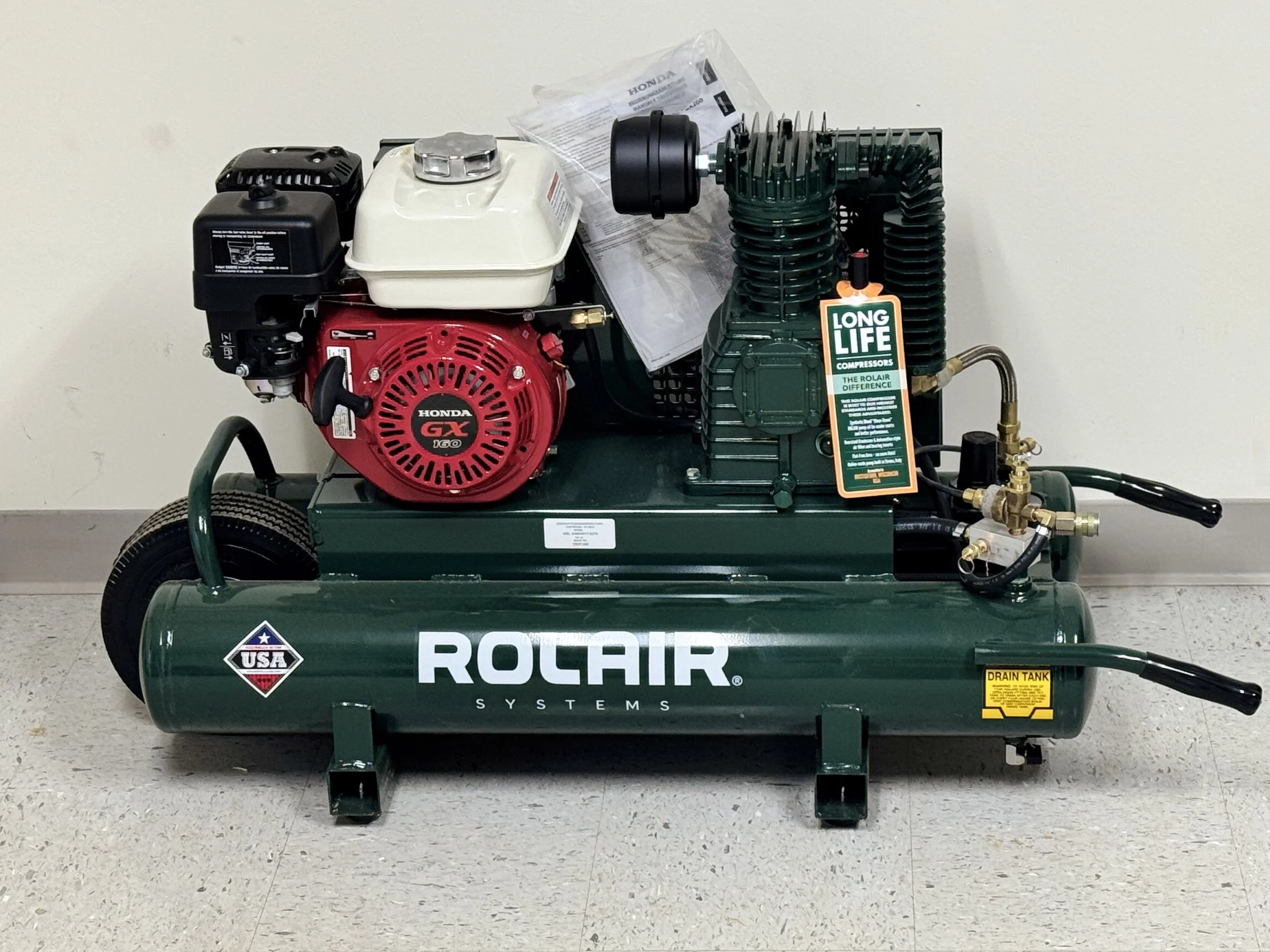 5.5 Hp air compressor Rolair