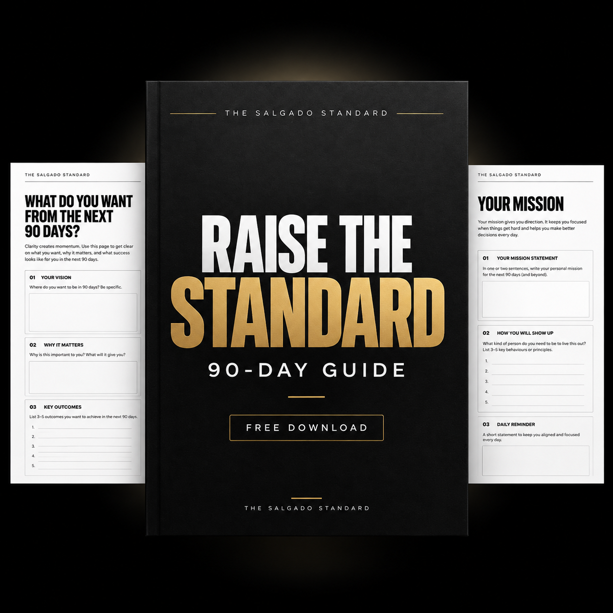 Raise the Standard — 90-Day Mission, Standards & Execution Guide