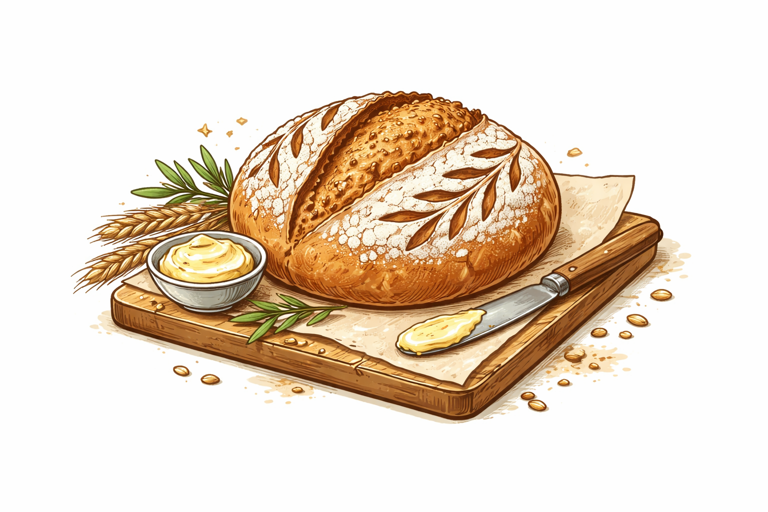 Gluten-Free Sourdough Loaf