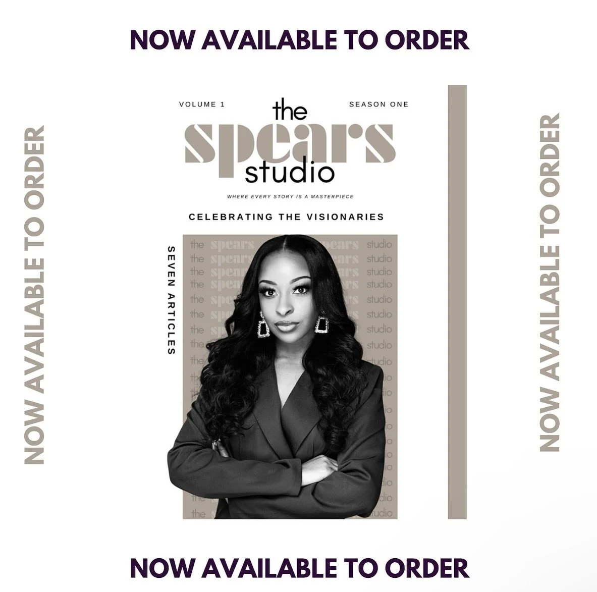 It&rsquo;s here! Tap the link in my bio to grab your copy of The Spears Studio: Artist Spotlight magazine. Don&rsquo;t miss out&mdash;get inspired today! 🤍