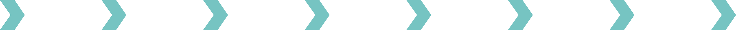 Row of interconnected teal and black arrows pointing to the right.
