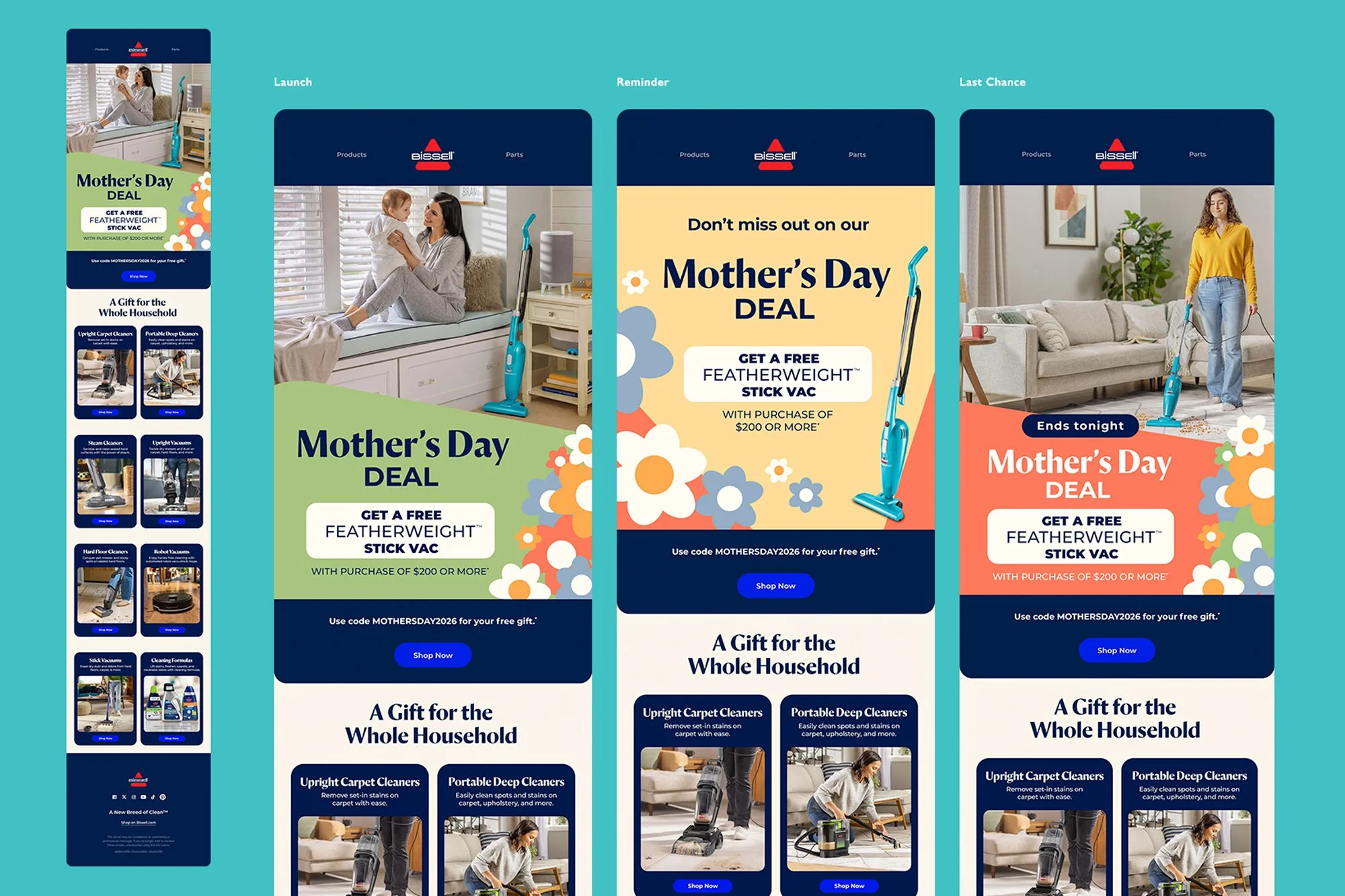 OLIVER Agency - Mother's Day Email Campaign