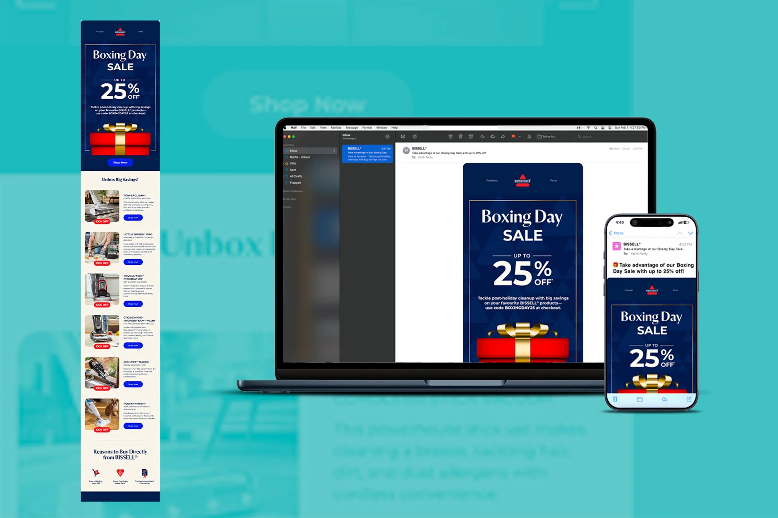 OLIVER Agency - Boxing Day (CA) Email Campaign