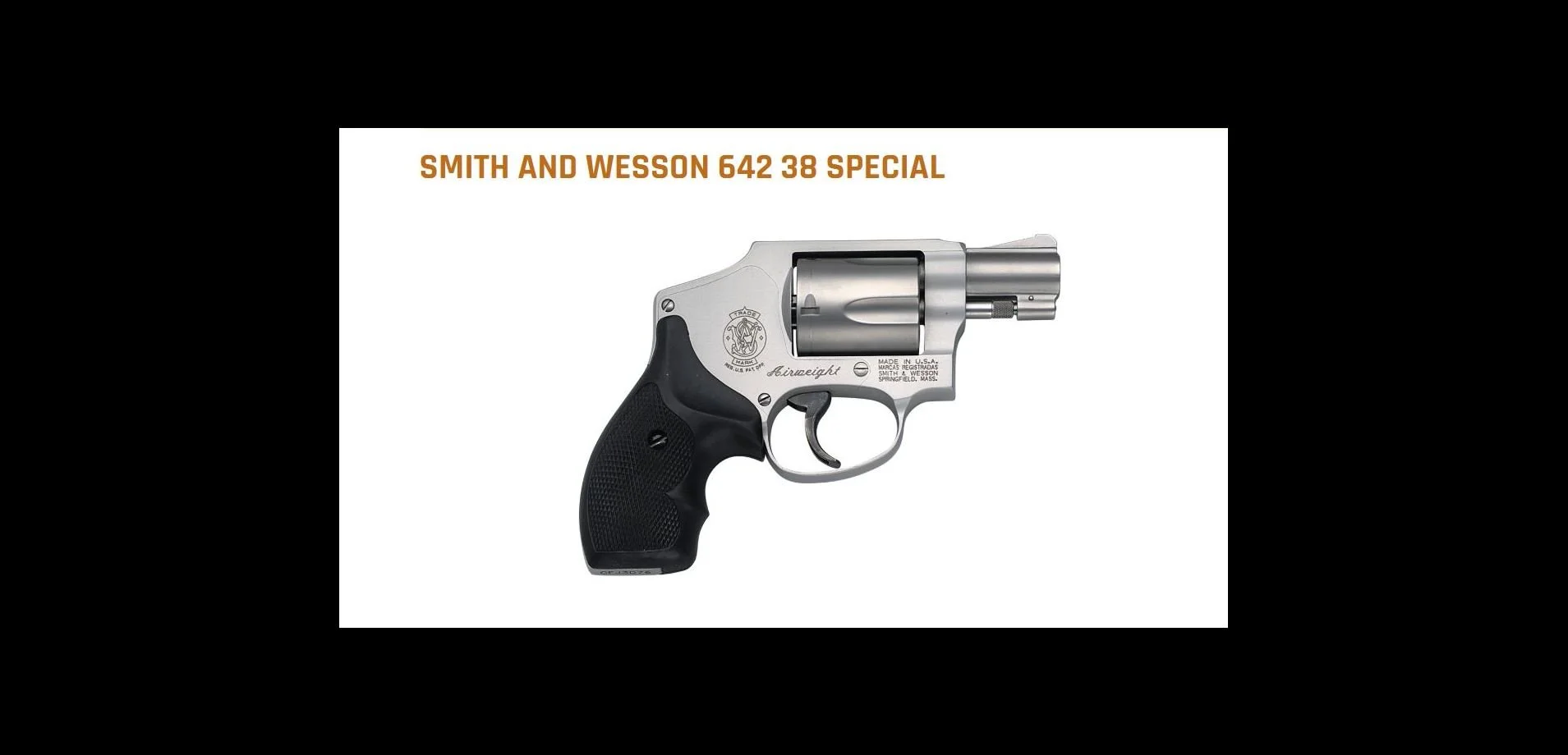 Smith & Wesson SM103810_642 38SPC $499