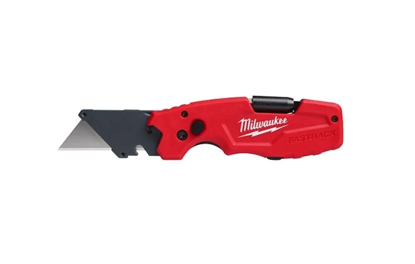 Milwaukee FASTBACK 6IN1 Folding Utility Knife - used