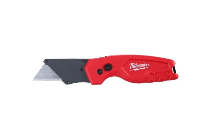 Milwaukee FASTBACK Compact Folding Utility Knife - used