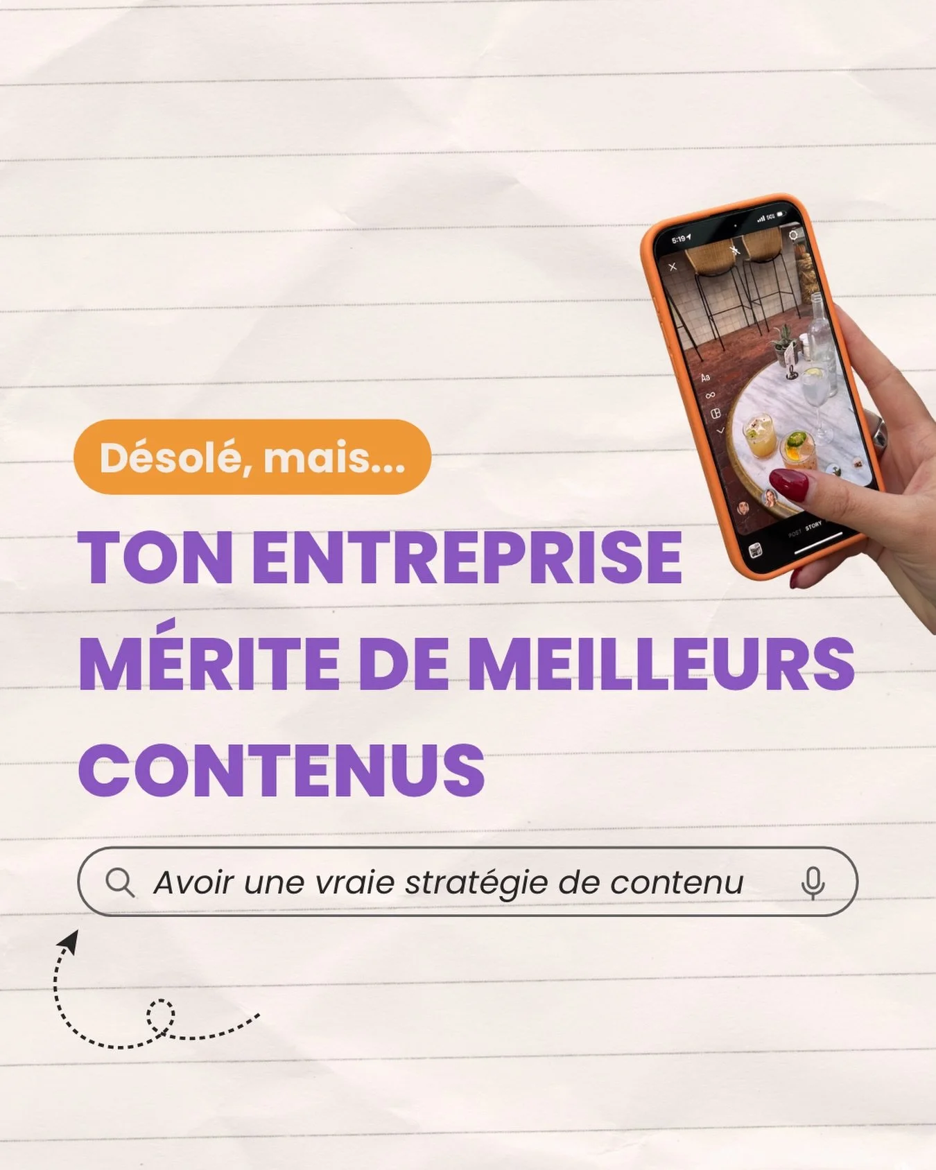 Tu penses tout bien faire : tu postes r&eacute;guli&egrave;rement, tu mets de belles photos de tes produits, tu parle de tes services en story&hellip; et t&rsquo;as toujours aucun prospect ? 😥

C&rsquo;est la strat&eacute;gie derri&egrave;re qui te 