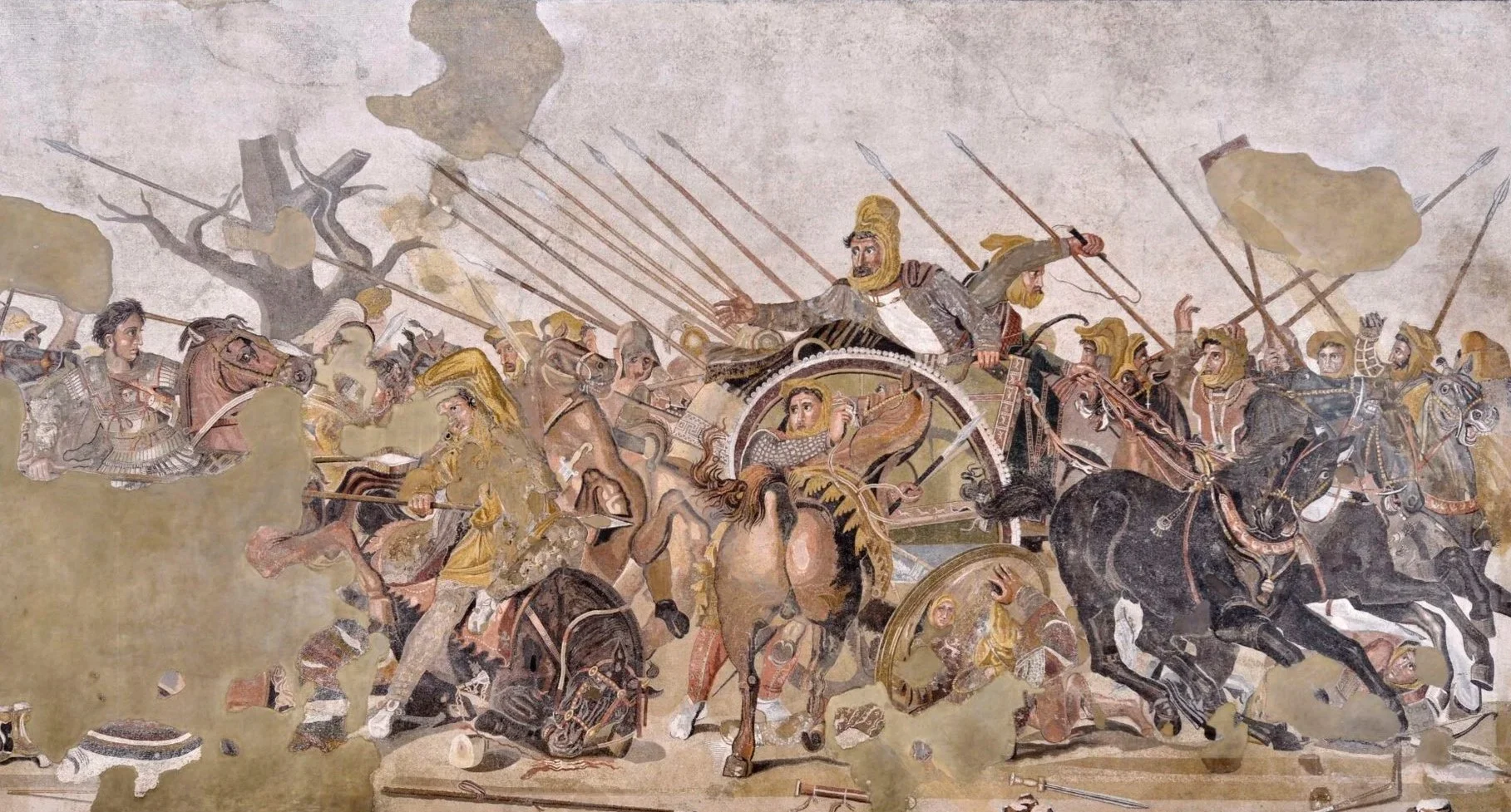 Battle of Issus - House of the Faun- Pompeii