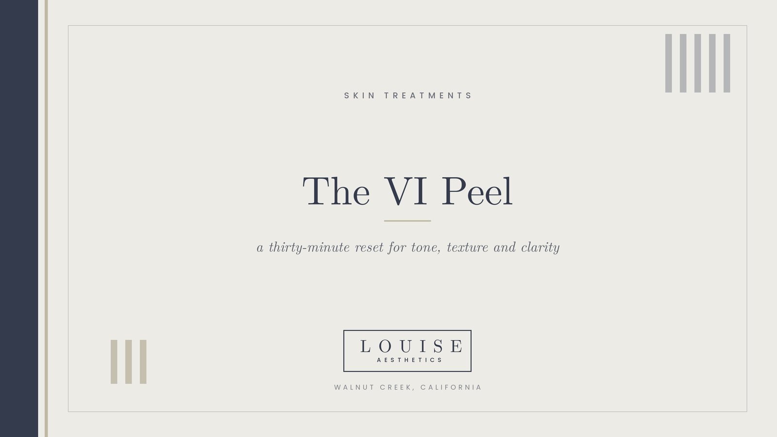 The VI Peel, Explained: Your 30-Minute Reset Button