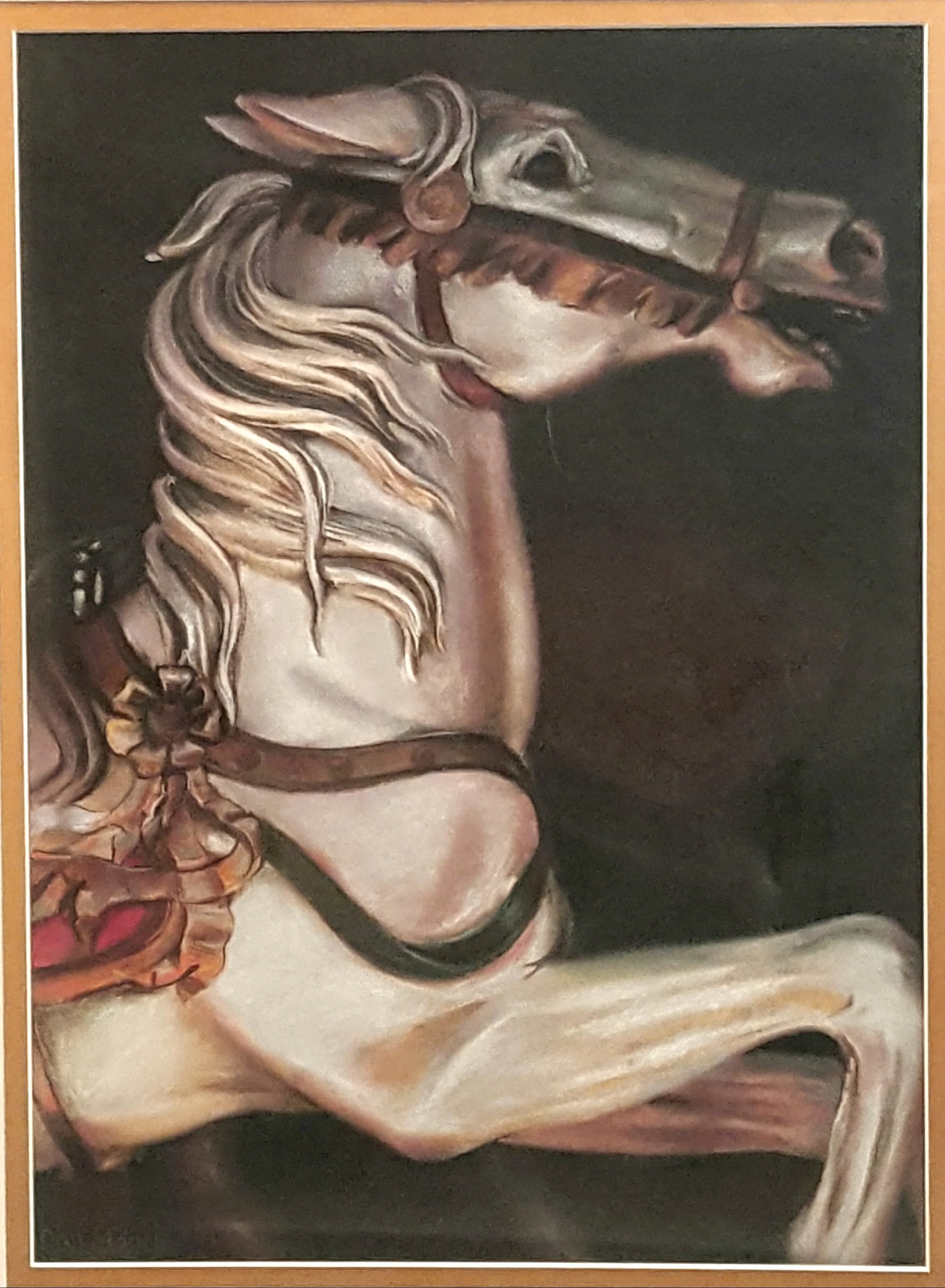 Untitled, 2011, Pastel on Paper. SOLD