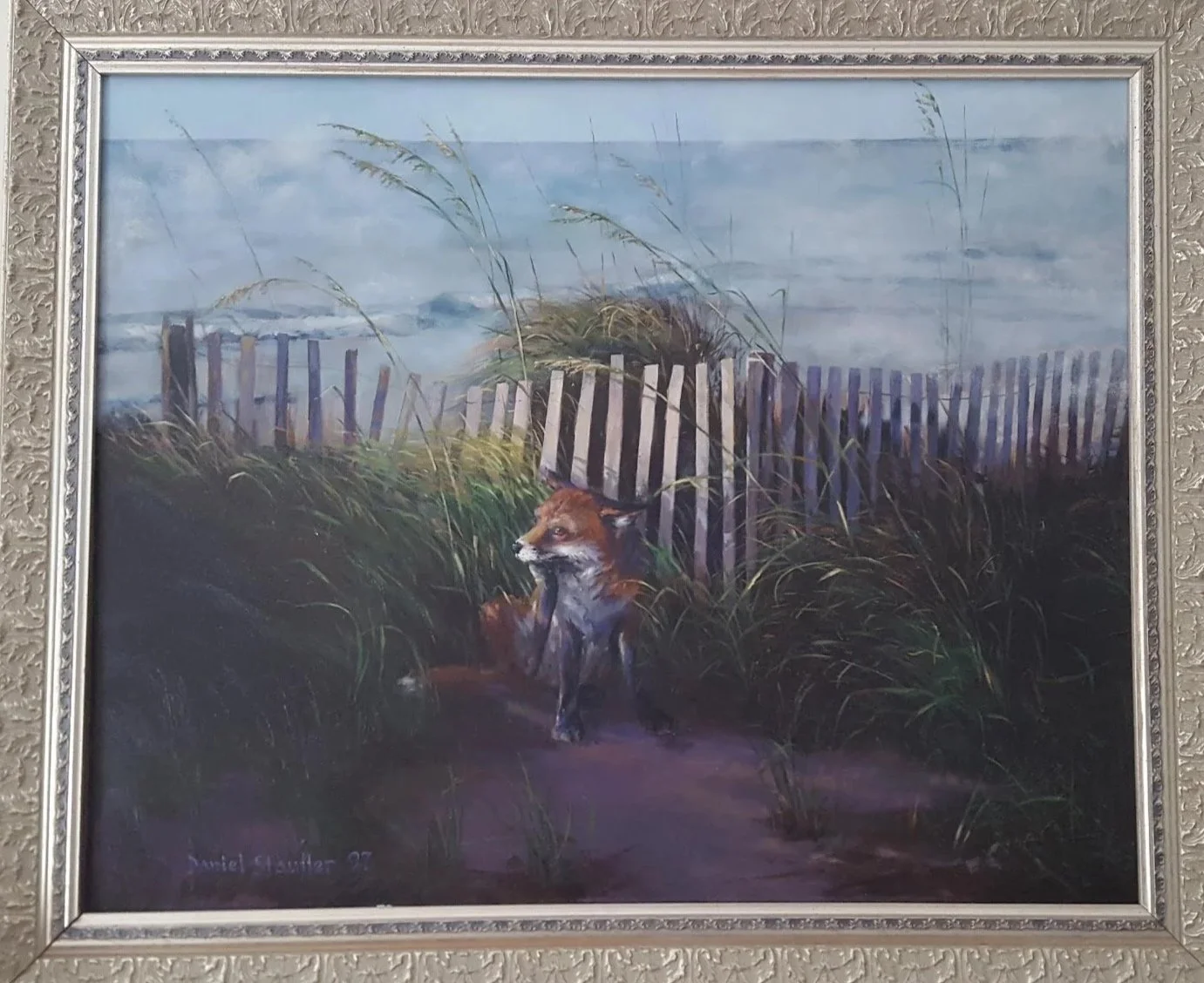 Itchin, 1997, 28x36 Oil on canvas. SOLD