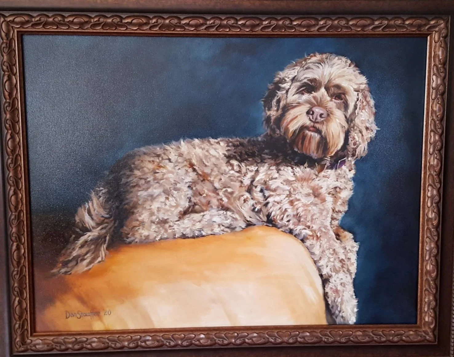 Cocoa, 2020, 36x48 Oil on Canvas. SOLD-COMMISSION
