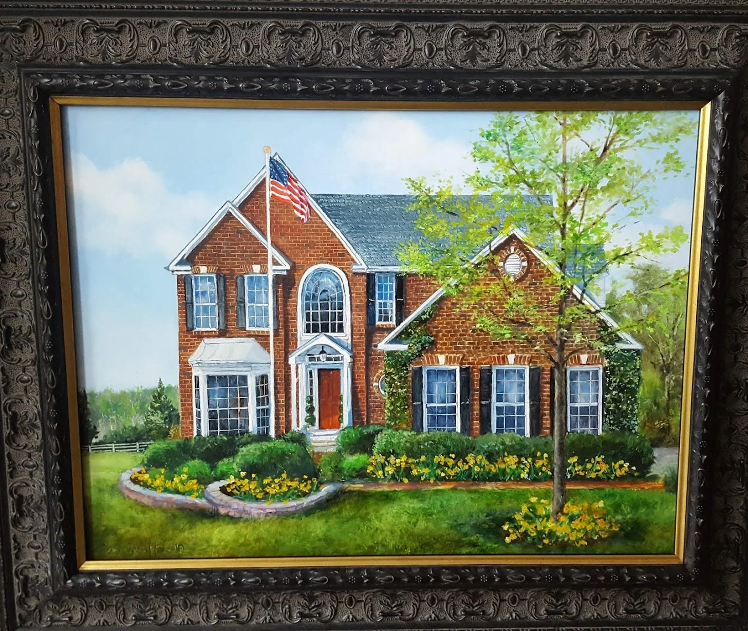 Untitled, 2019, 18x24 Oil on gesso board. SOLD- COMMISSION