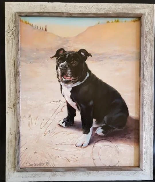 Carolina Moose, 2019, 28x32 Oil on Canvas. SOLD- COMMISSION