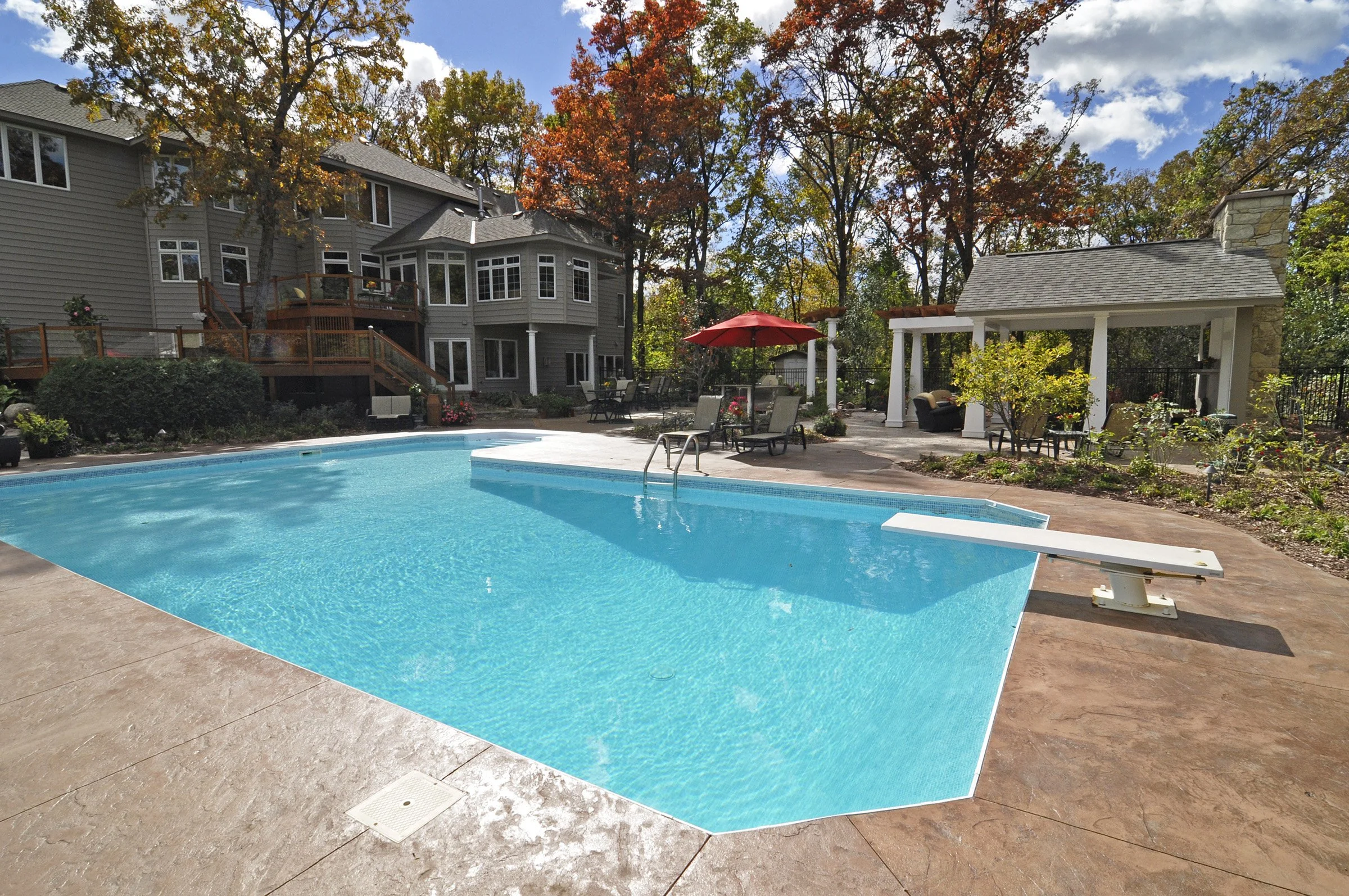 Poolside Estate Gardens