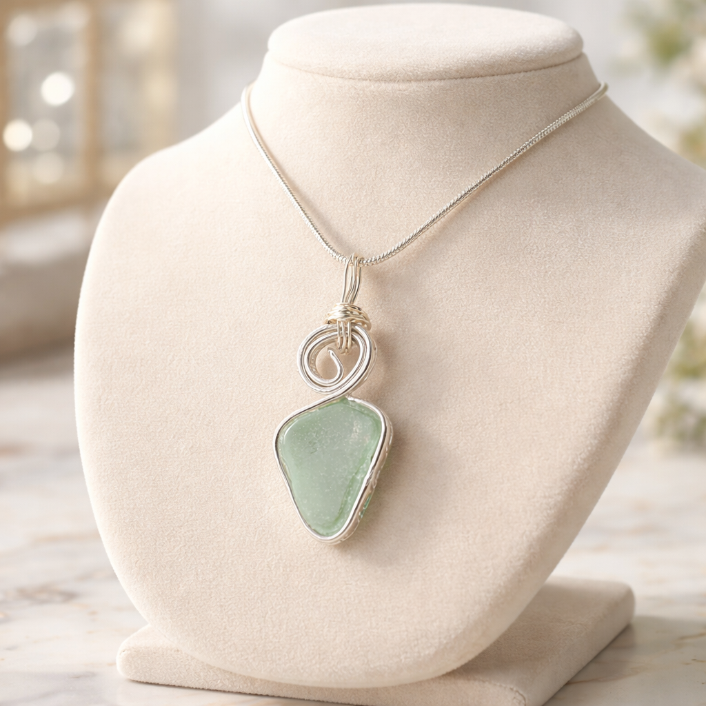 Ocean Essence Teal Pendant