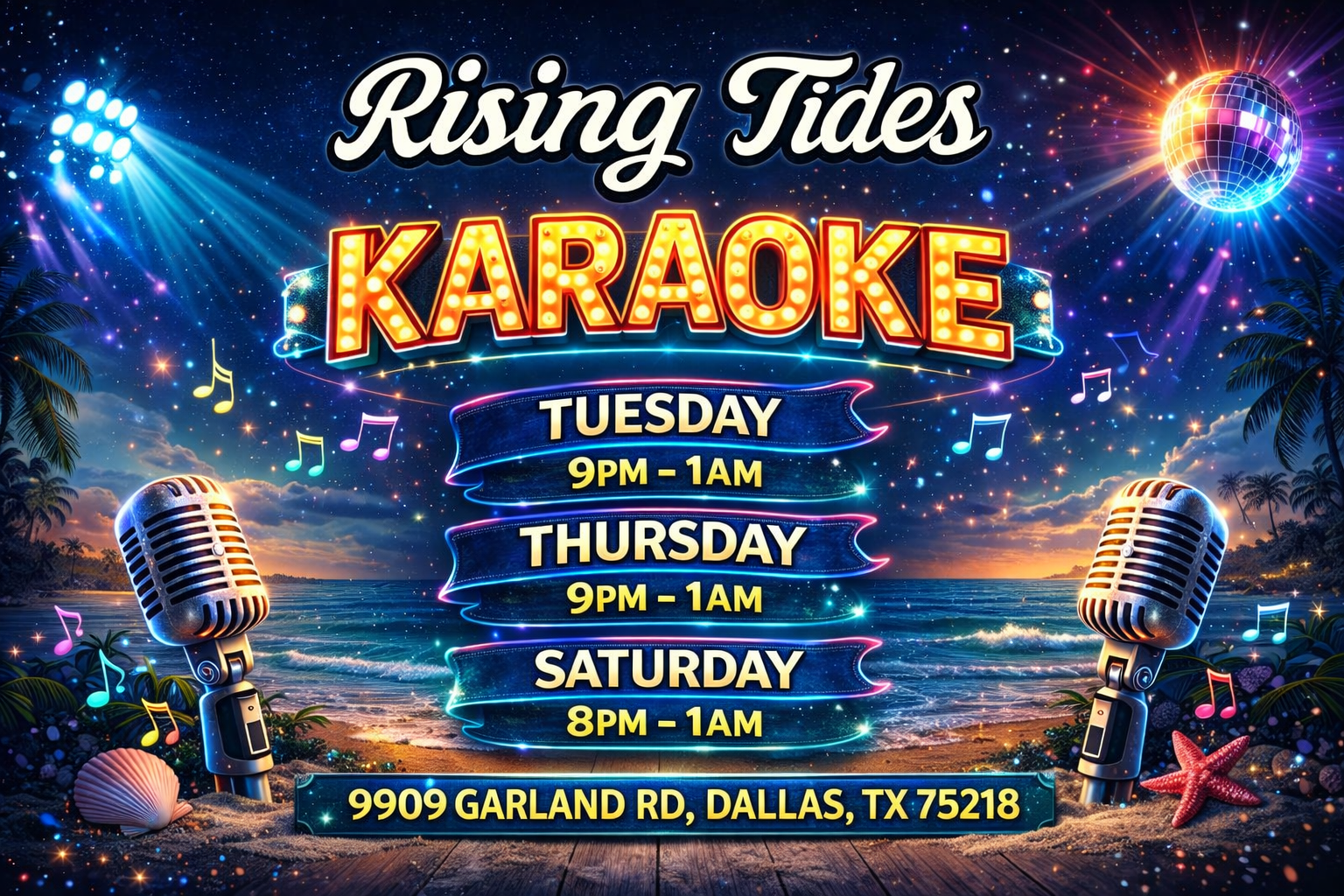 SoundSnobs Karaoke to Continue JON BELL’s LEGACY at Rising Tides