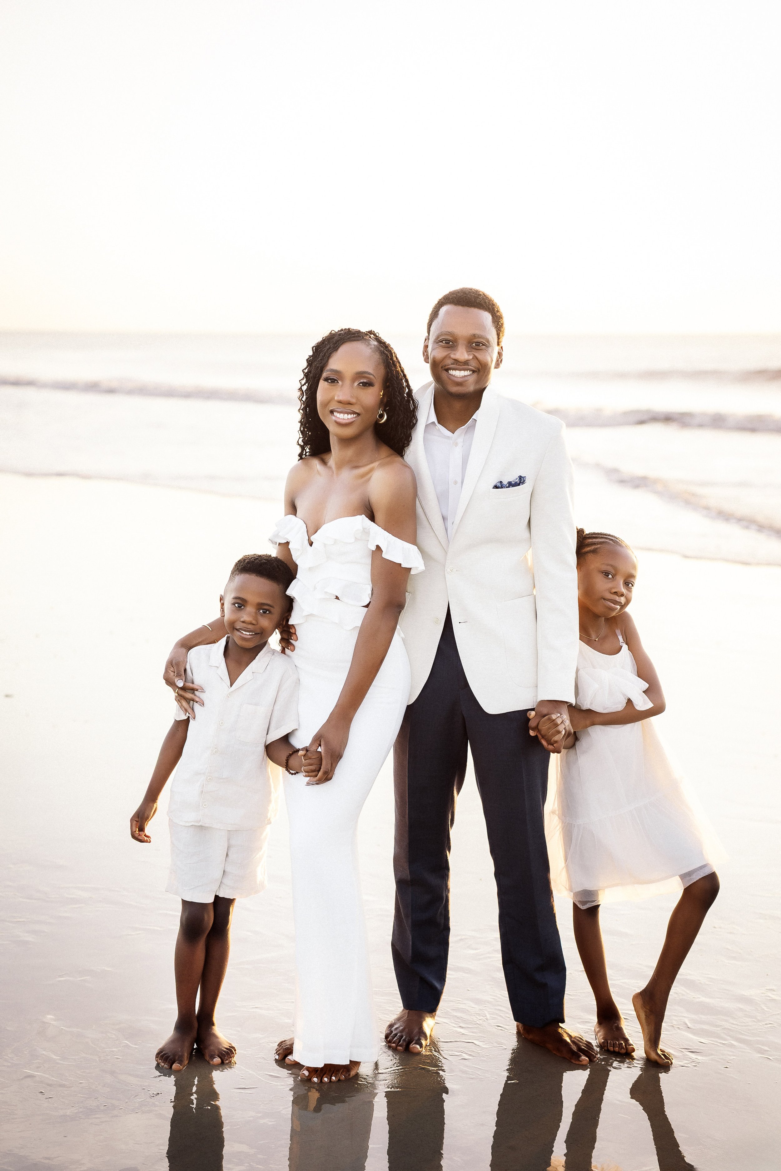 Sunrise in Amelia Island  | Amelia Island Family Beach Session
