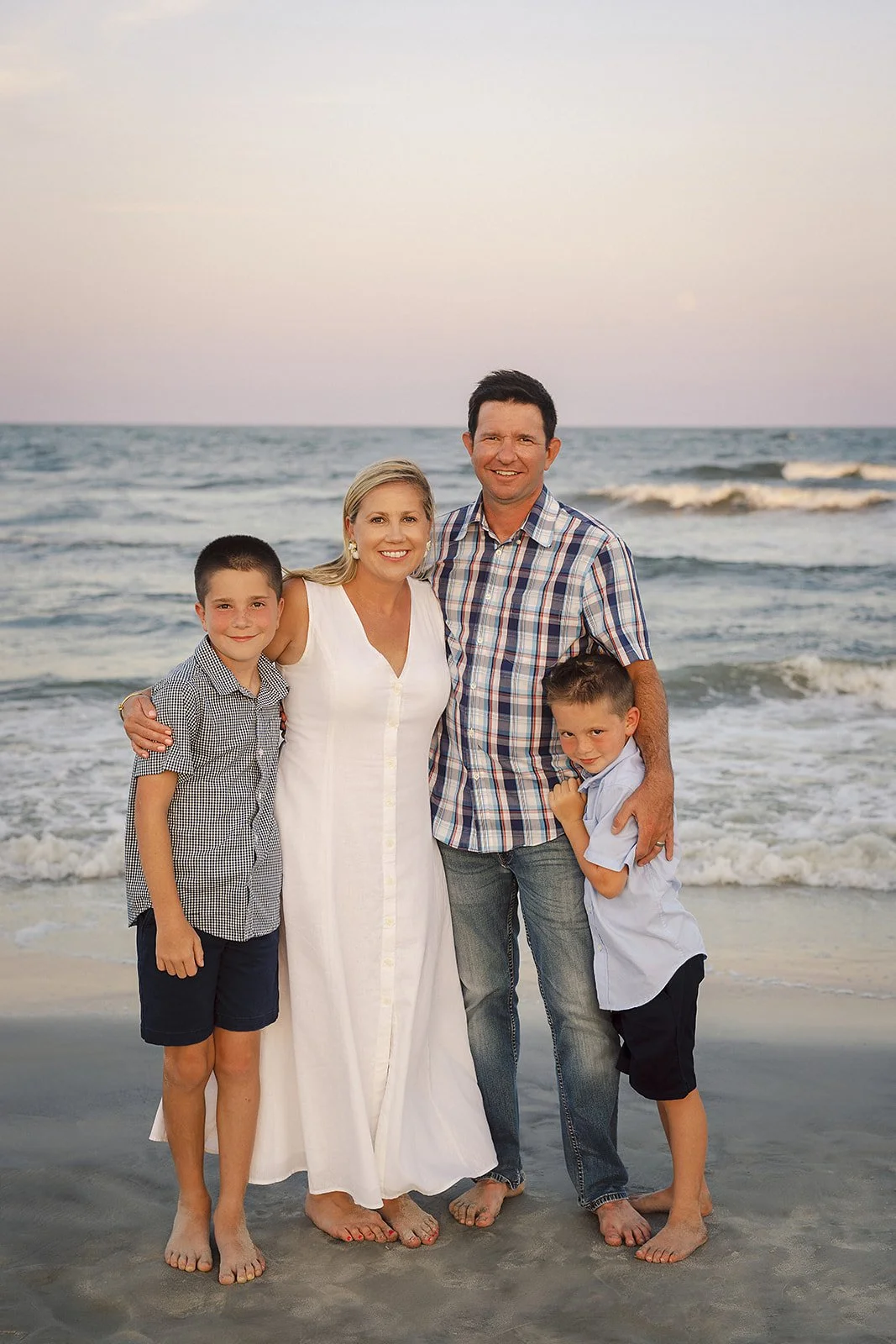 St. Simons Island Sunset Family Session | St. Simons Island Photographer