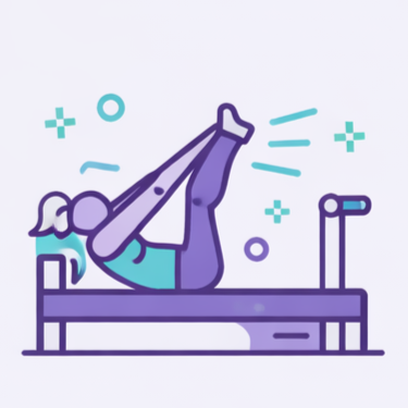 A person relaxing in a modern bathtub under a shower, with bubbles and abstract decorative elements around.