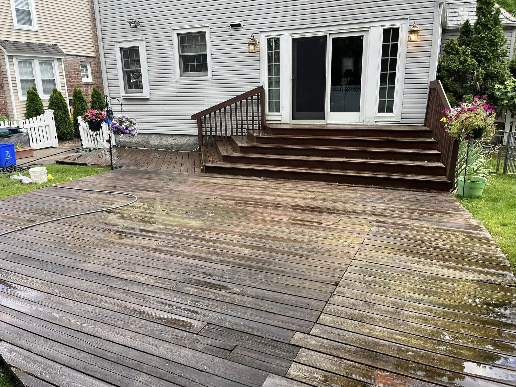 deck before