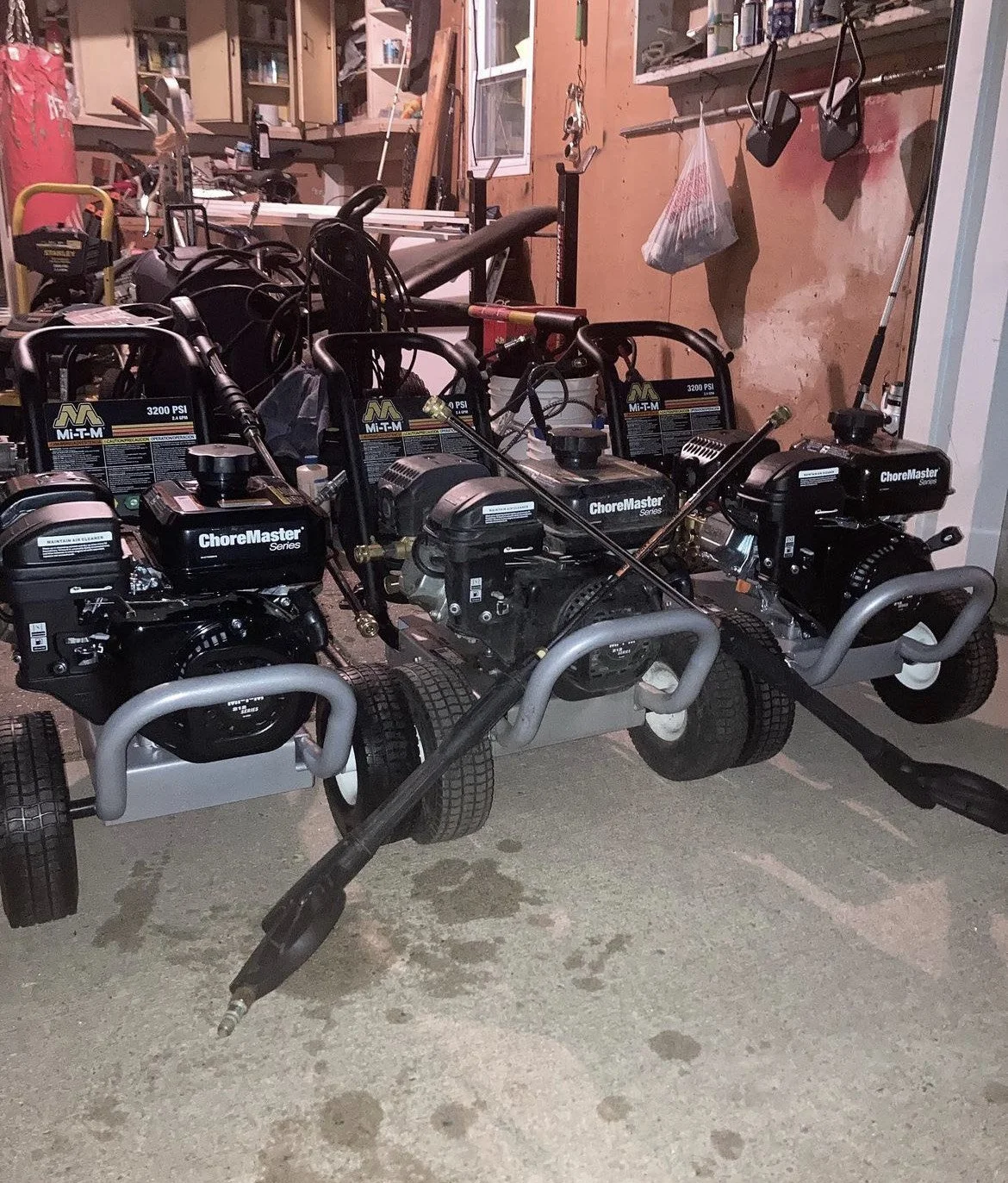 commercial pressure washers