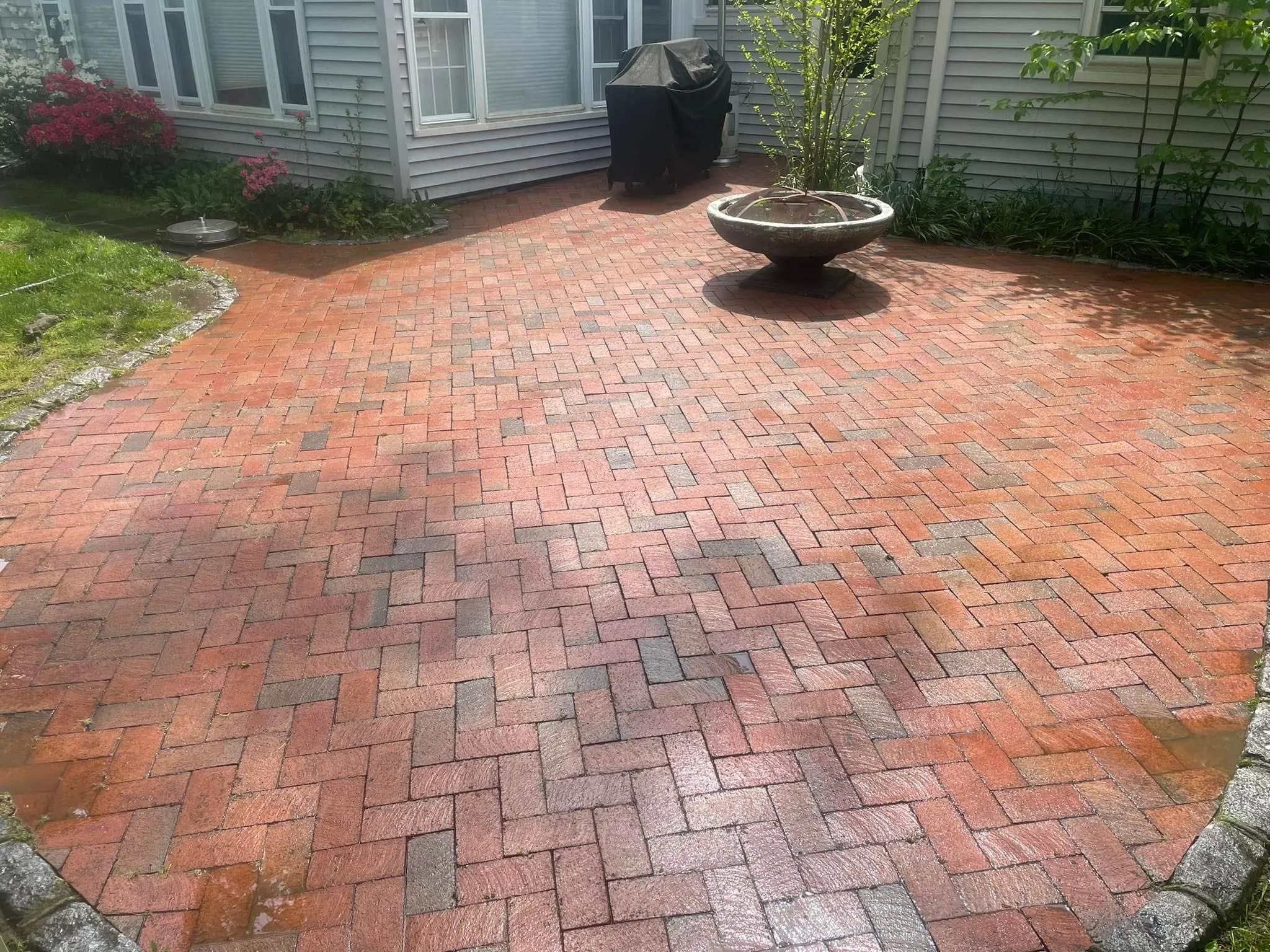 brick pavers clean