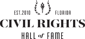 Logo for the Civil Rights Hall of Fame page with link