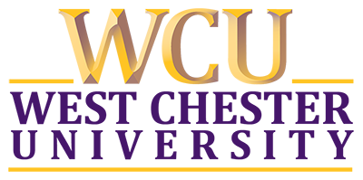 WCU logo with purple and gold colors