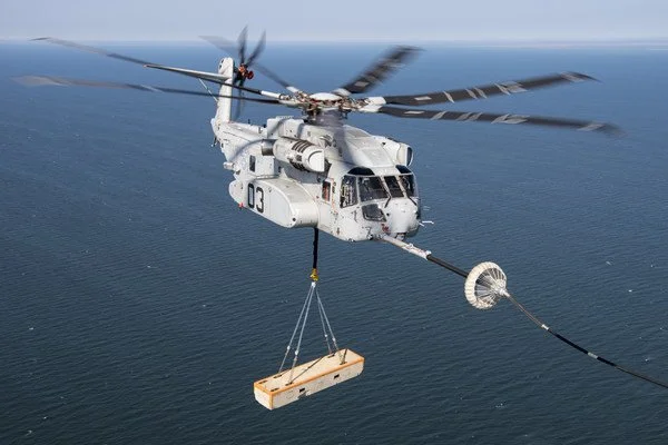 Operational testing of USMC 40,000-pound external cargo sling set
