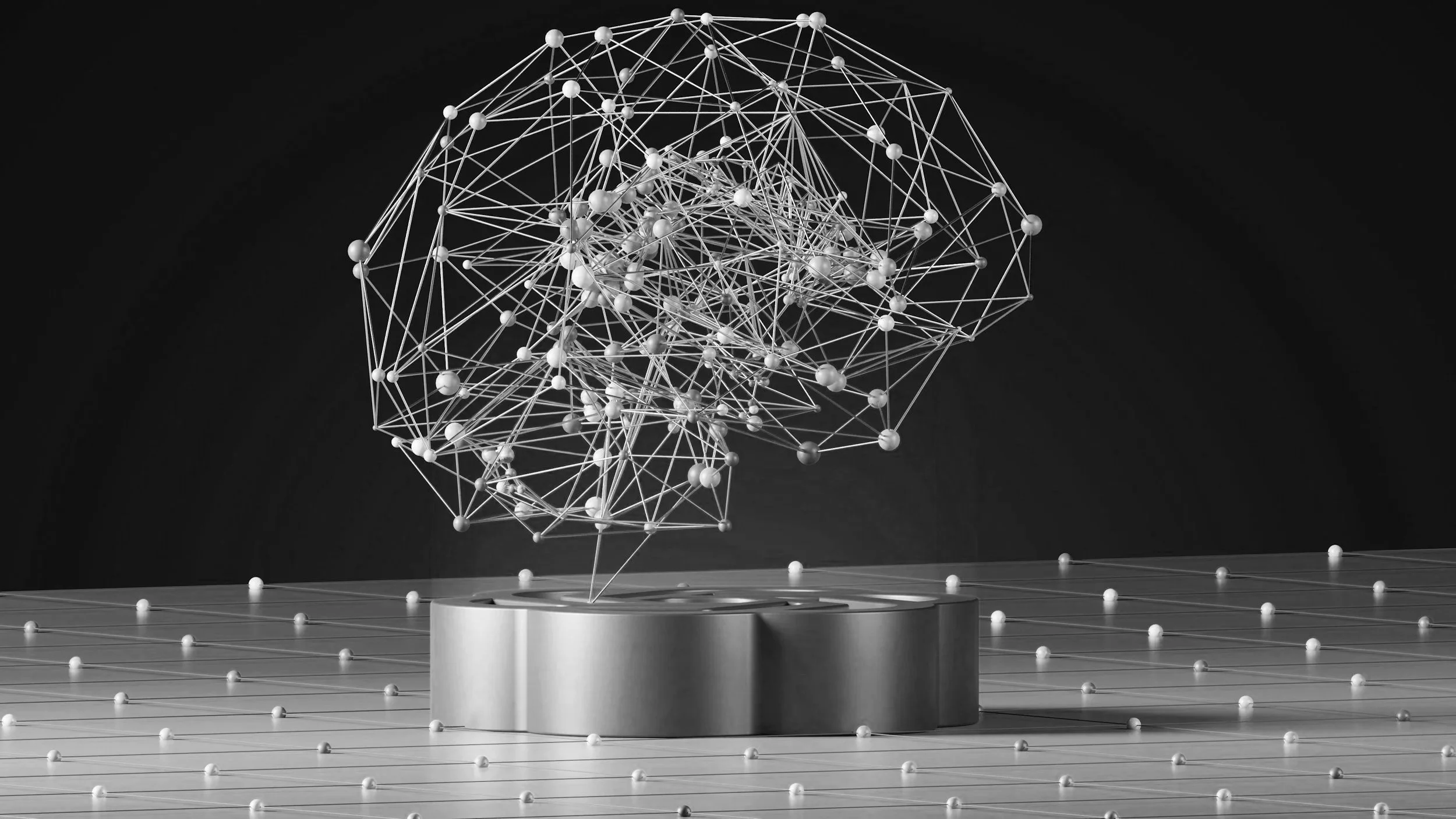 brain made out of pins