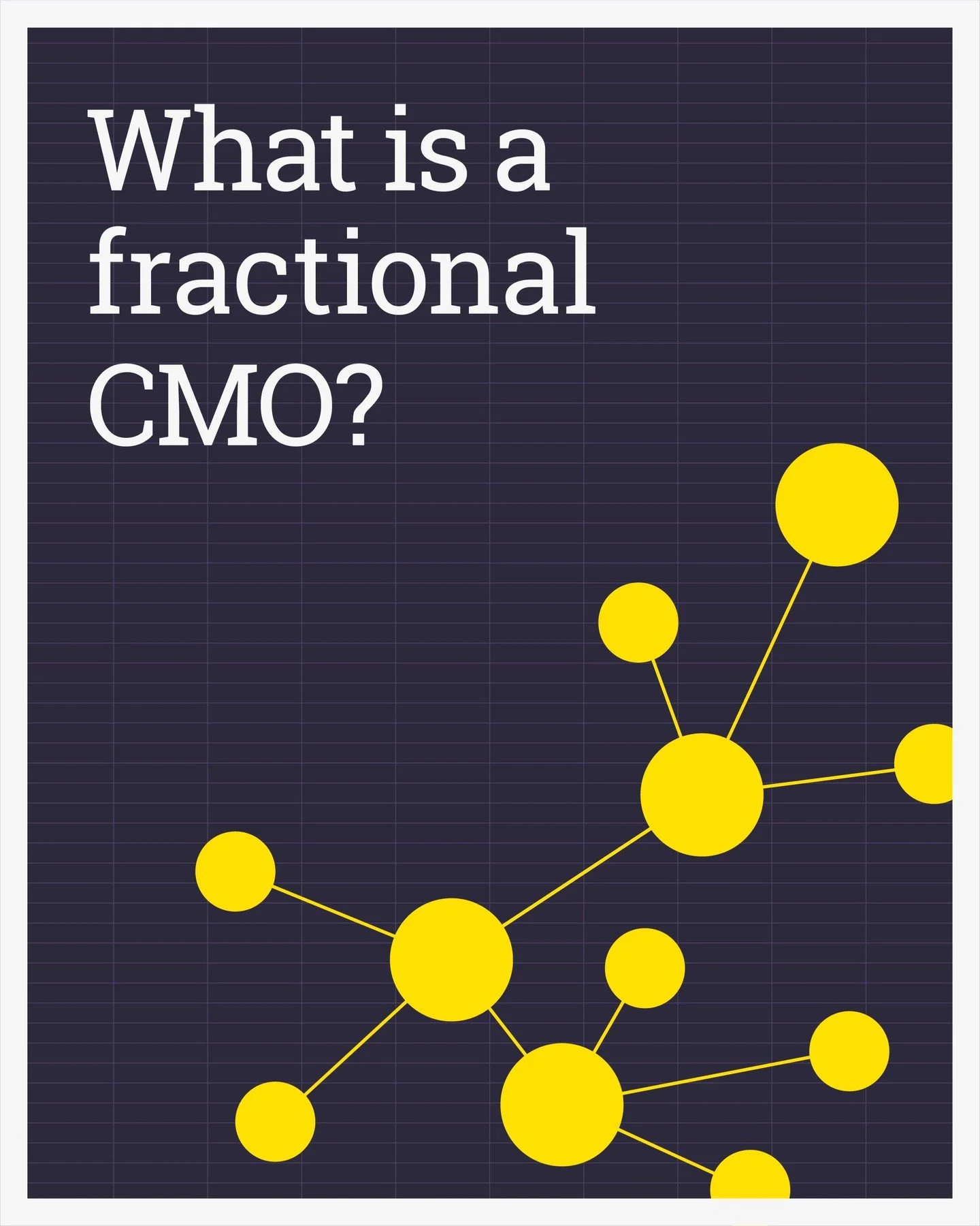 A part-time Chief Marketing Officer that runs your marketing team and is responsible for all marketing outcomes.

&aacute;tomos is a boutique consultancy providing strategic marketing and embedded Fractional CMO leadership &mdash; working inside your