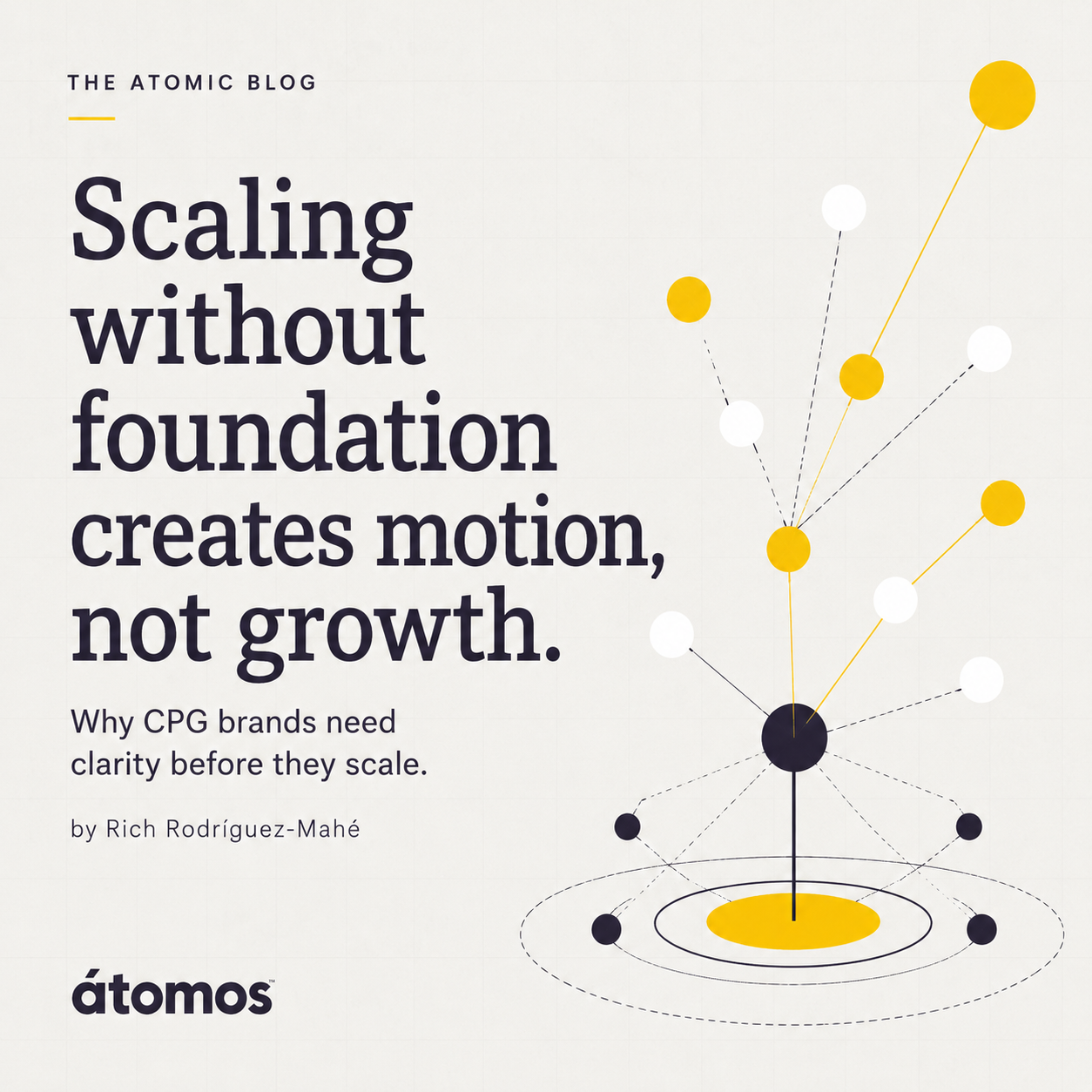 Foundation Before Growth: The Sequencing Mistake That Breaks CPG Growth