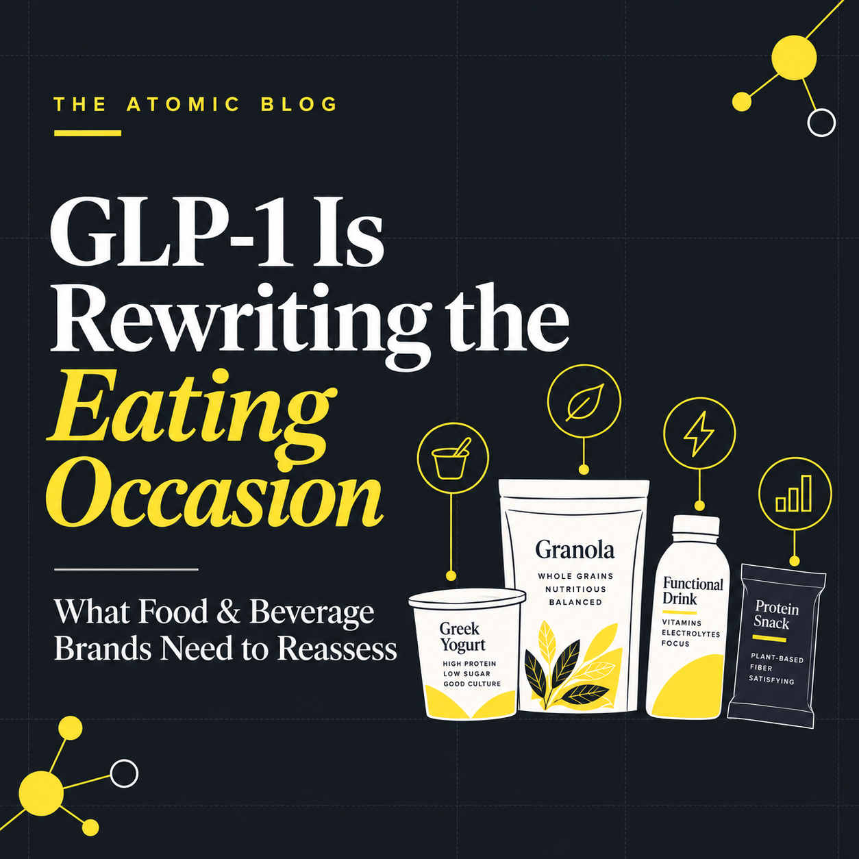GLP-1 Is Rewriting the Eating Occasion: What Food &amp; Beverage Brands Need to Reassess