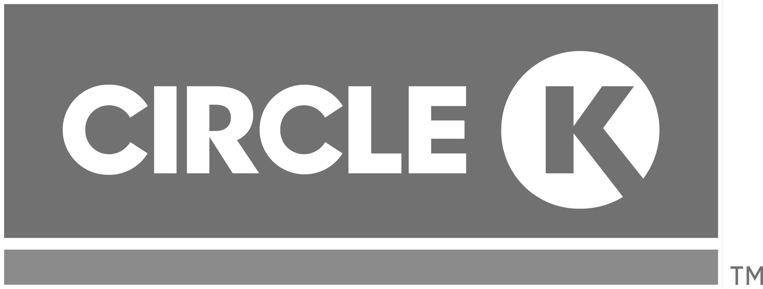 Circle K Logo Grayscale