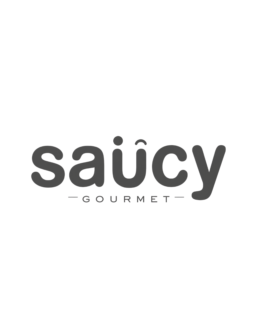 saucy grey logo
