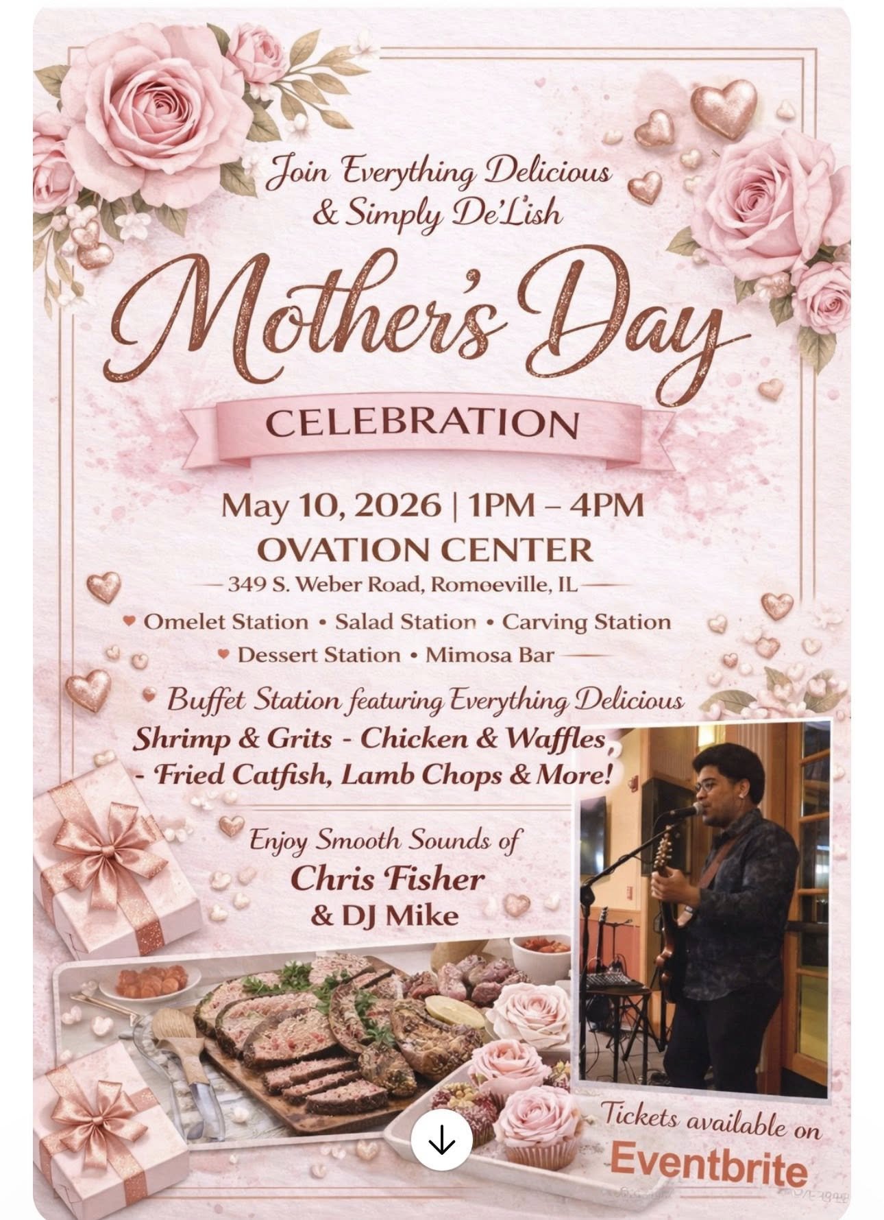 Everything Delicious &amp; Simply De'Lish Mothers Day Celebration Brunch