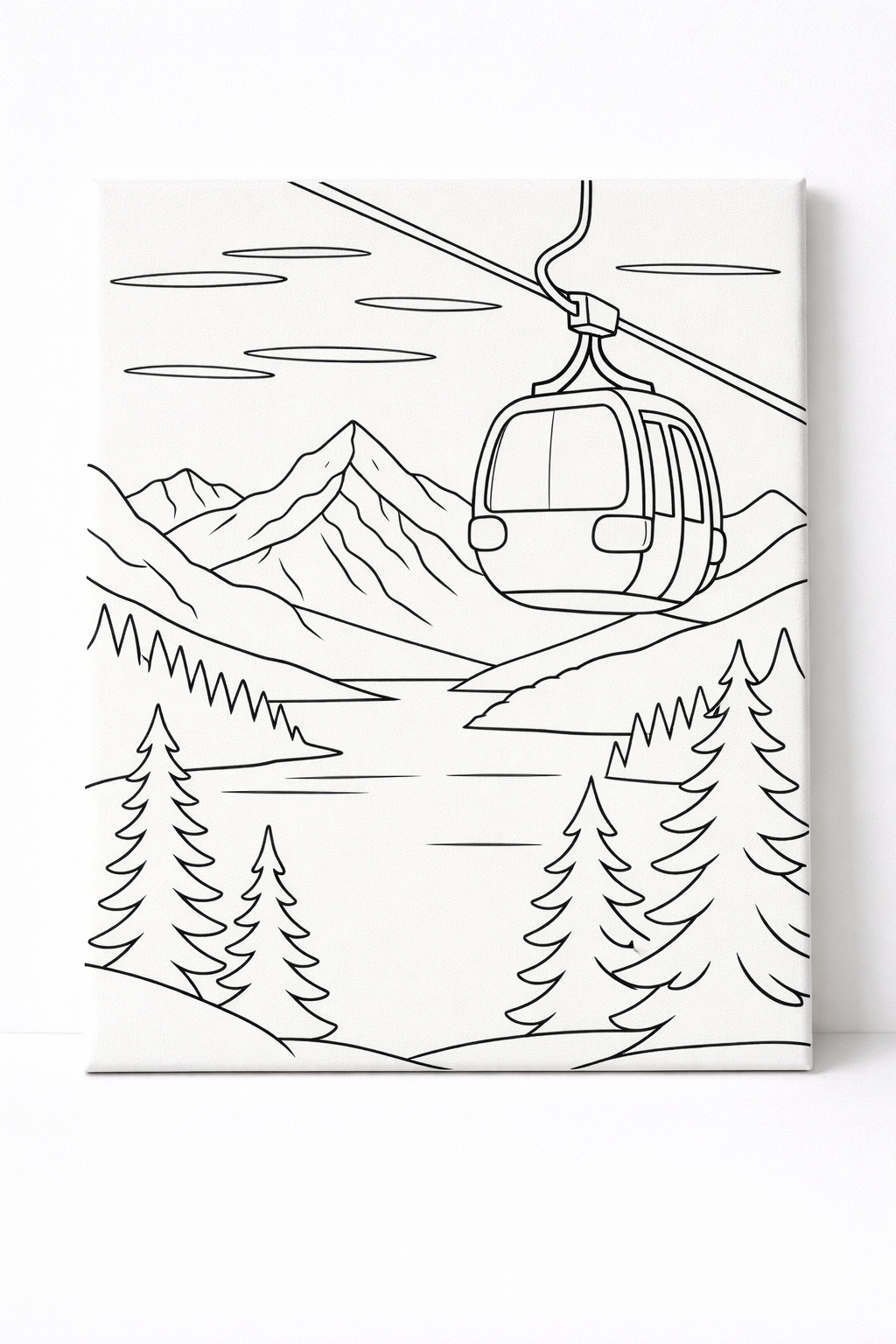 Banff Gondola- Line Art .png
