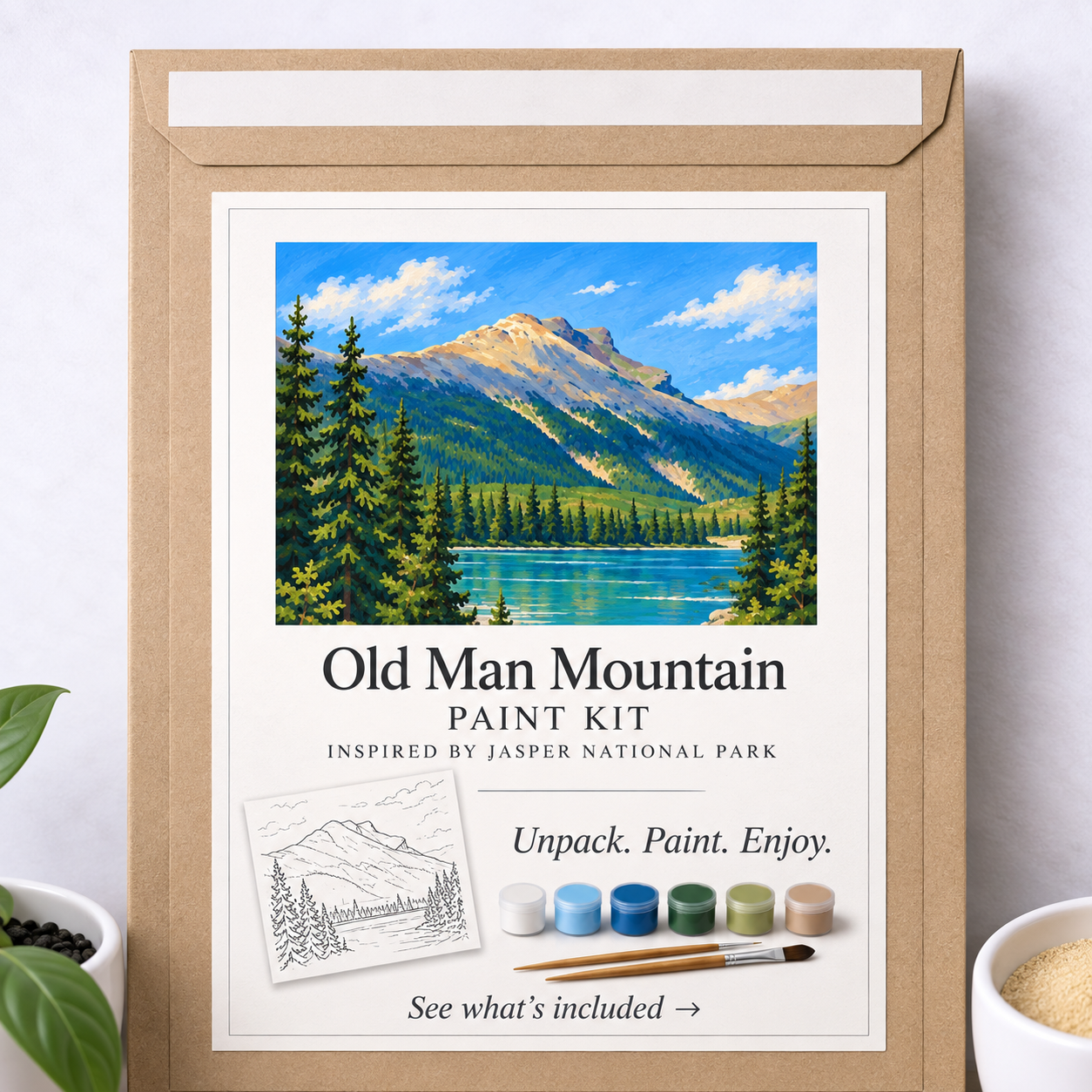 Old Man Mountain– Paint Kit