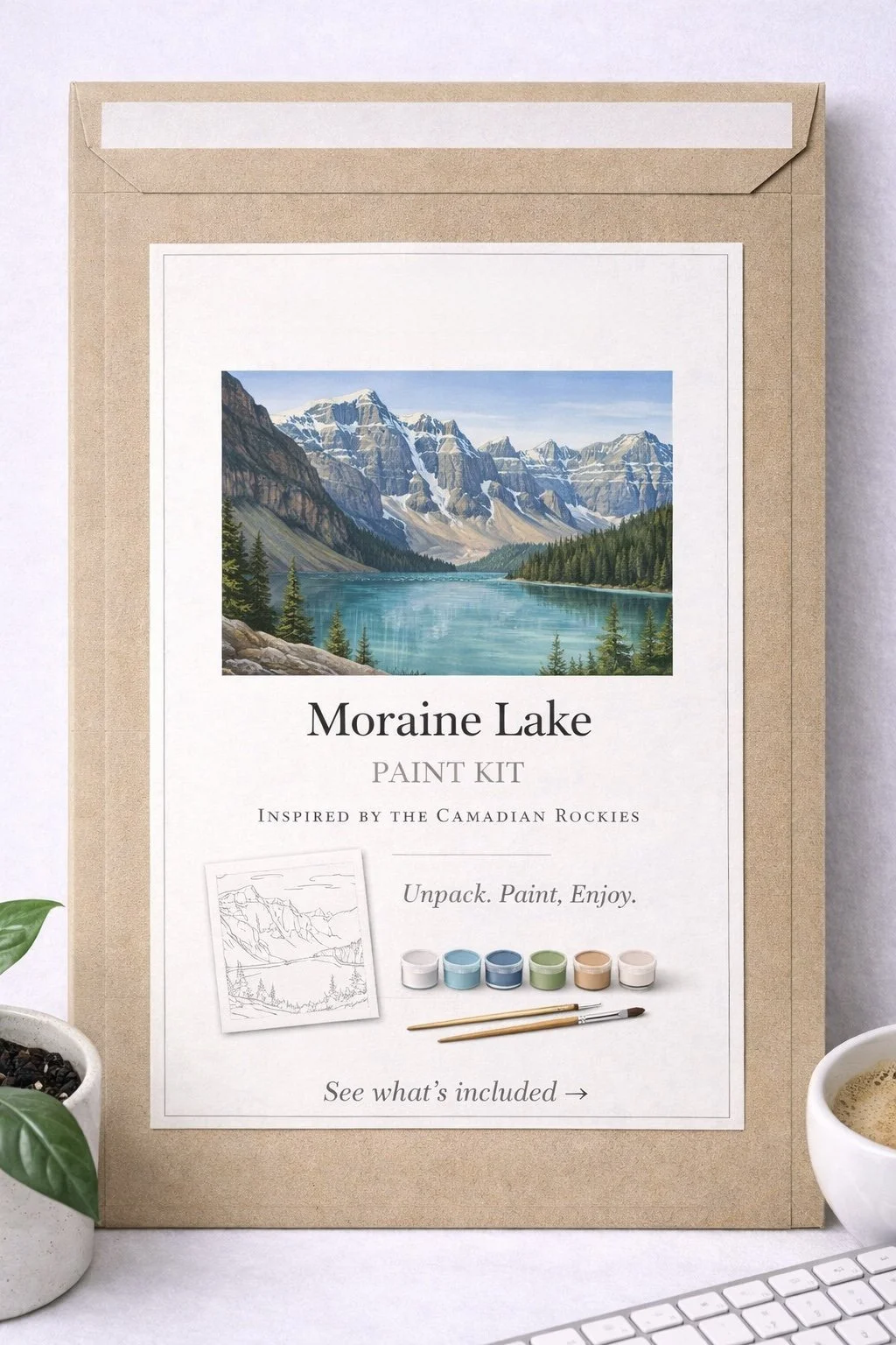 Moraine Lake – Paint Kit