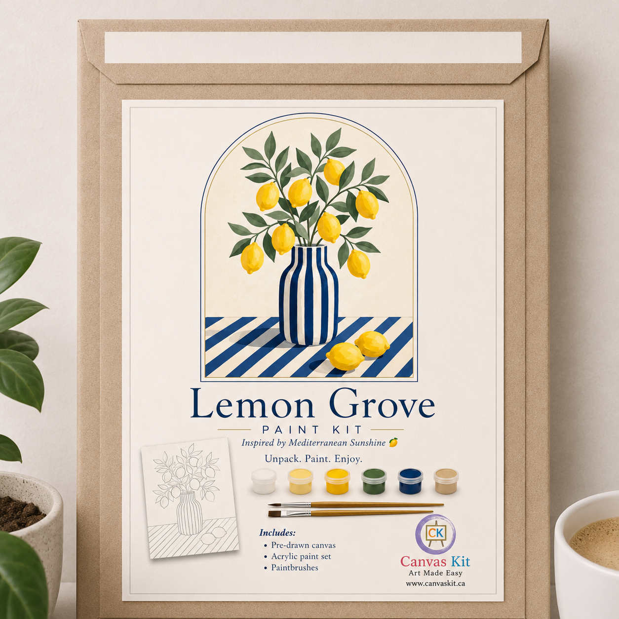 Lemon Grove – Paint Kit- Summer Collection