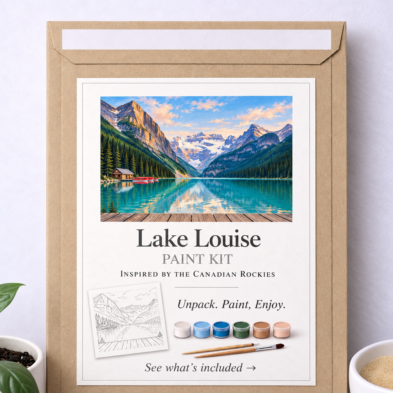 Lake Louise – Paint Kit