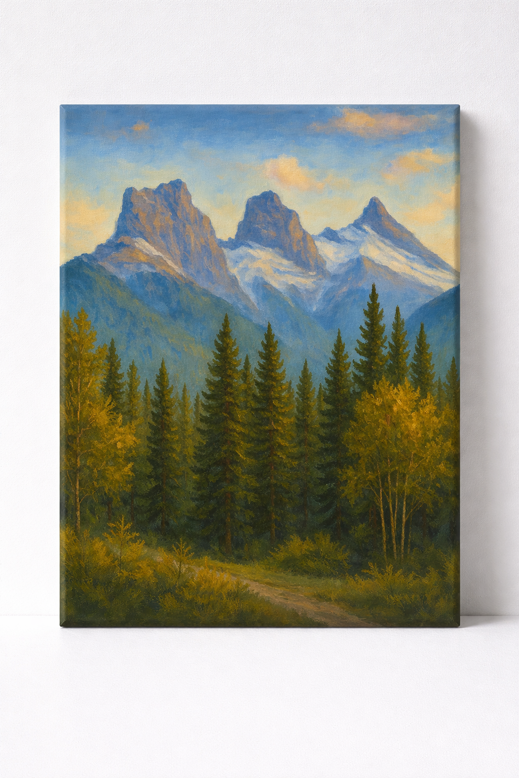Three sisters Canmore -Painted .png