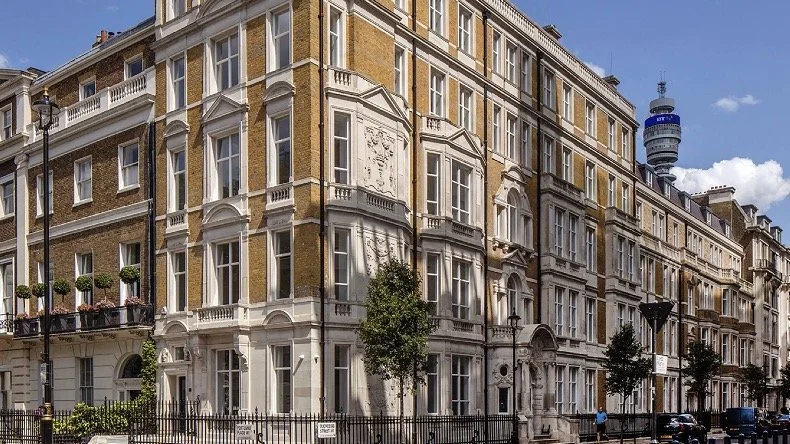 External view of Cleveland Clinic London – Portland Place Outpatient Centre, providing private cardiology consultations and same-day heart diagnostics in Marylebone