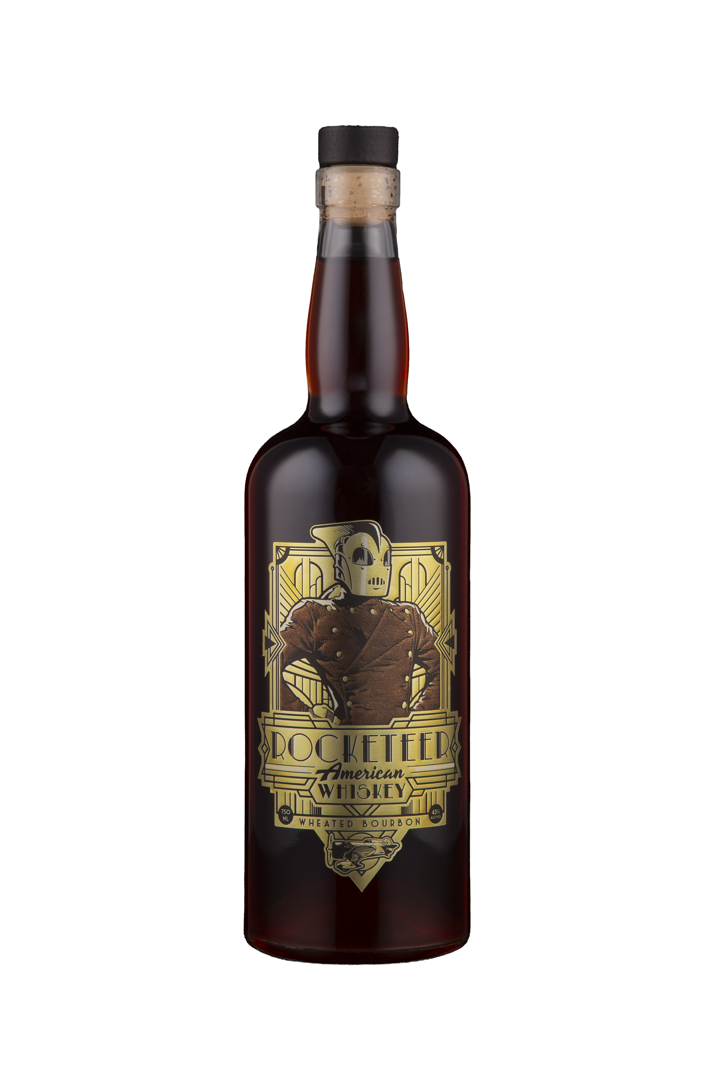 Rocketeer American Whiskey: Wheated Bourbon