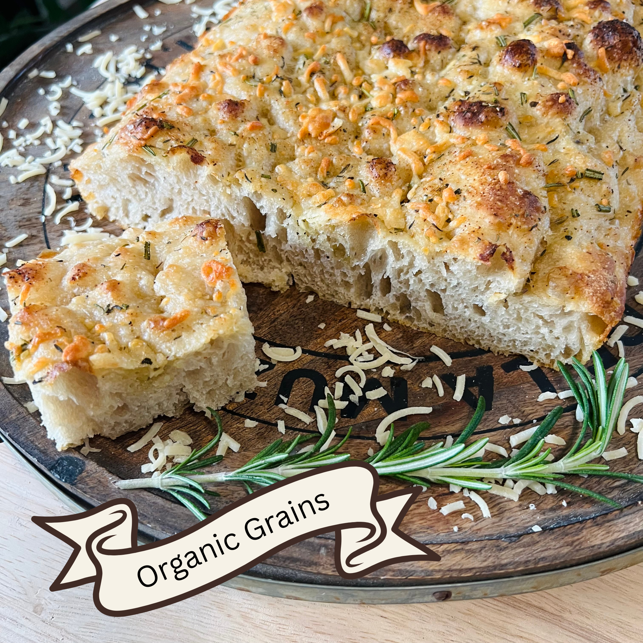 Parmesan & Herb Sourdough Focaccia