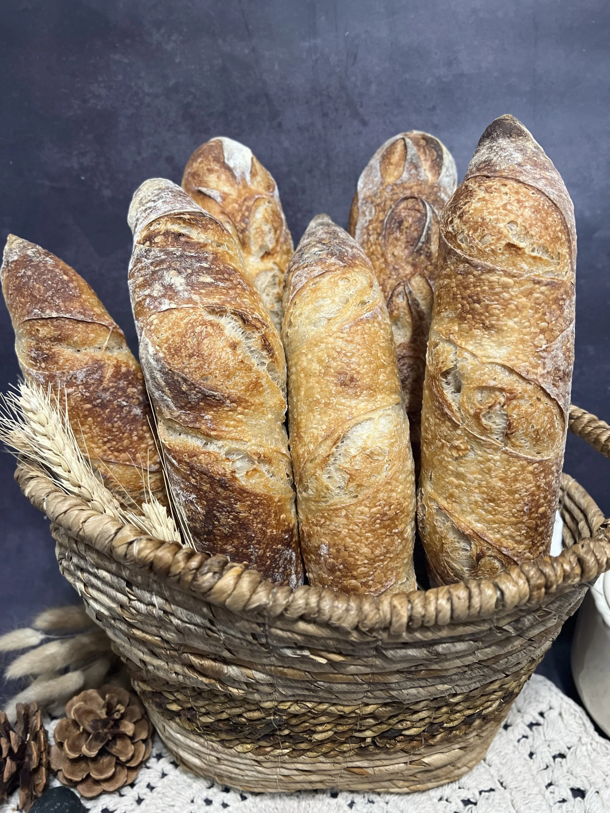 Sourdough Baguettes