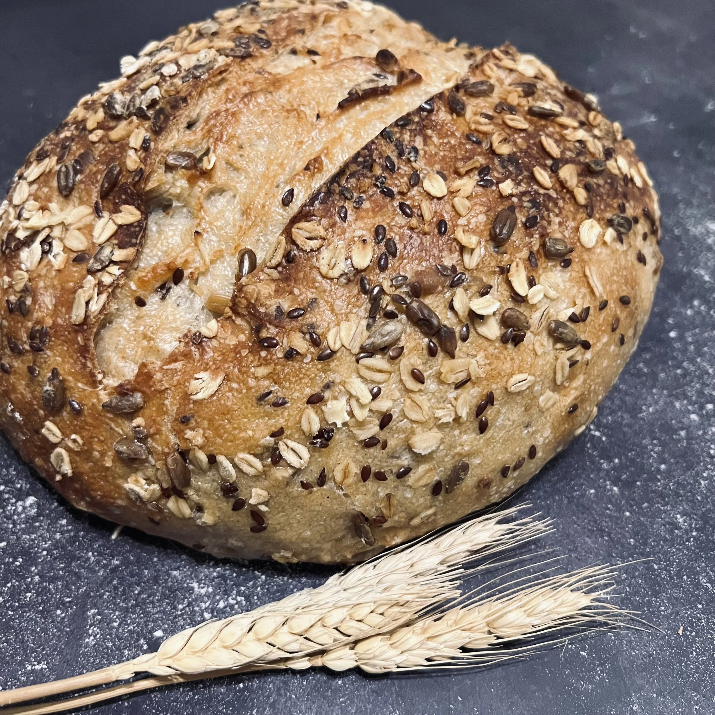 Country Oat, Honey & Flax Sourdough Bread