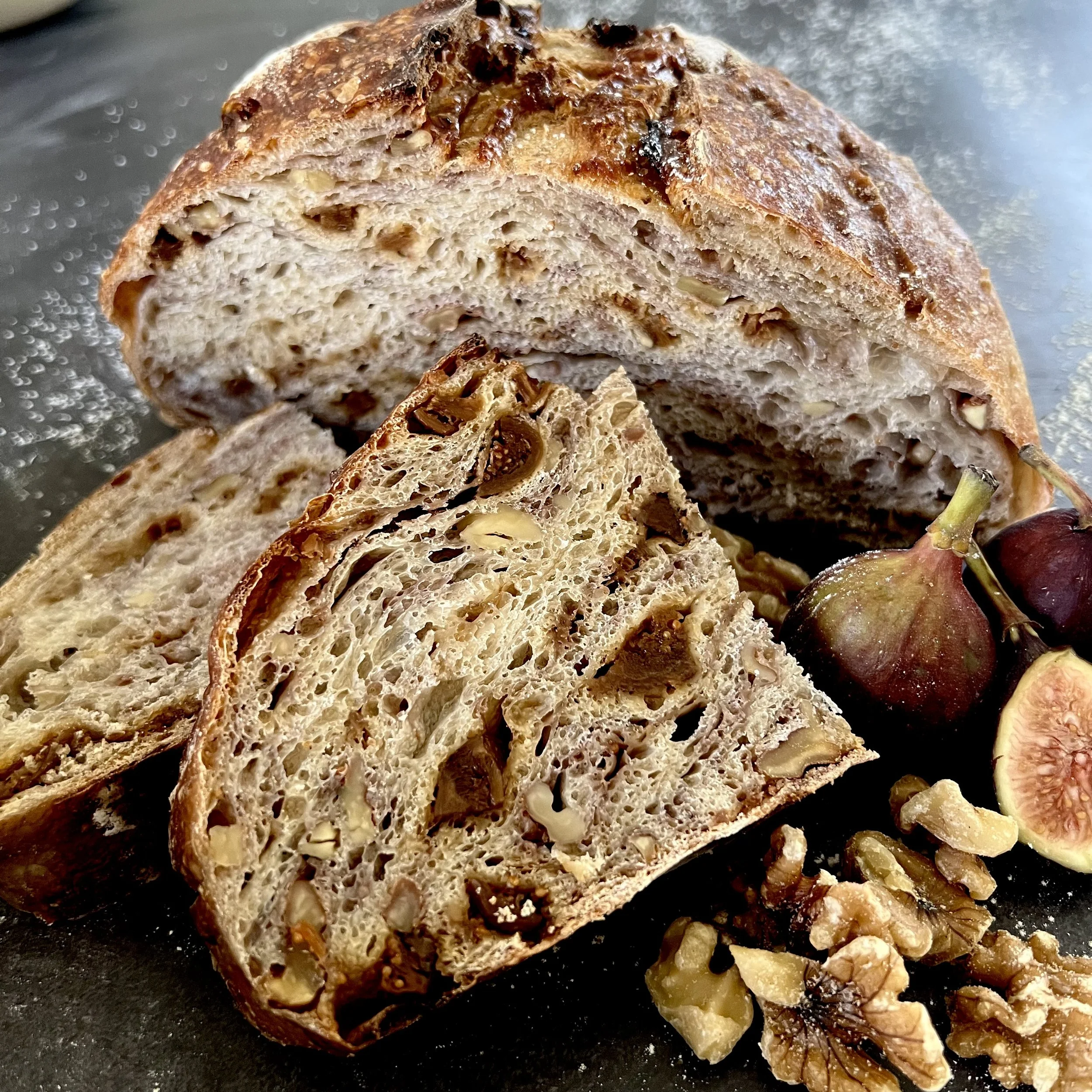 Fig & Walnut Sourdough Bread
