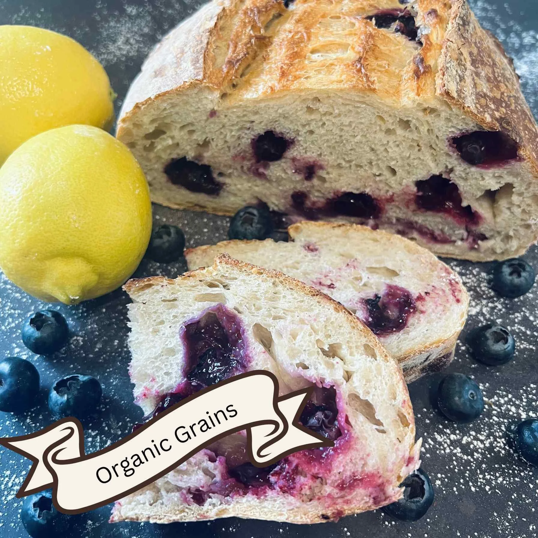 Blueberry Lemon Sourdough Bread (Small)